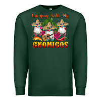 Sports Green hanging with gnomigos Premium Sweatshirt - Artiststas