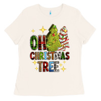 Bone Oh Christmas tree Christmas cake Ladies Tee - RanaPortraitStore