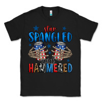 Black star spangled and hammered skeleton hand Classic Tee - Jasminsmagicworld