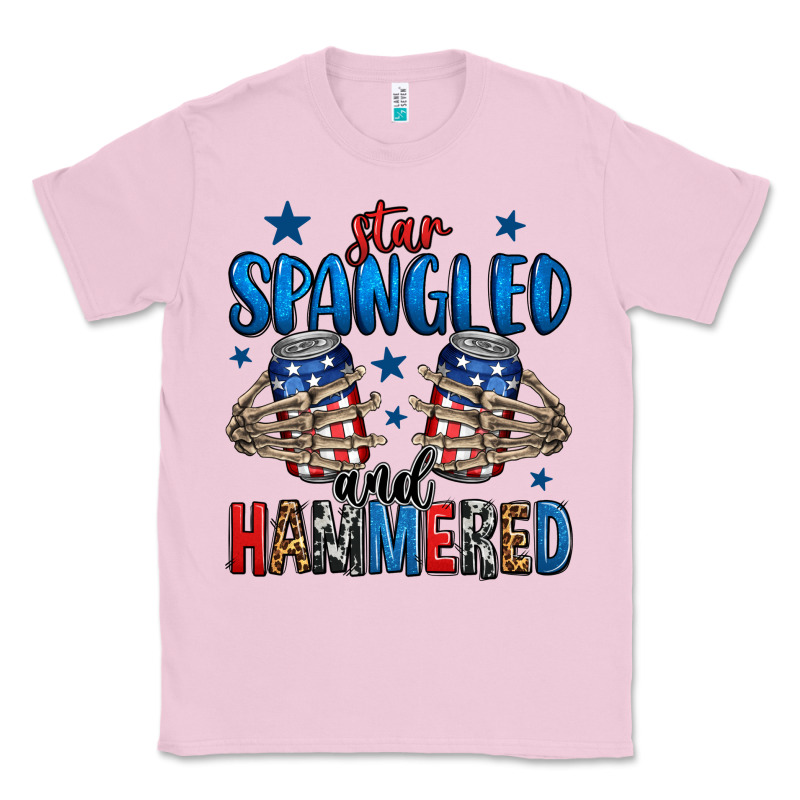 Star Spangled And Hammered Skeleton Hand Classic Tee by Jasminsmagicworld | Teevron