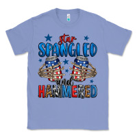 Colony Blue star spangled and hammered skeleton hand Classic Tee - Jasminsmagicworld