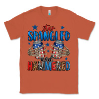 Copper star spangled and hammered skeleton hand Classic Tee - Jasminsmagicworld