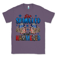 Lavender star spangled and hammered skeleton hand Classic Tee - Jasminsmagicworld