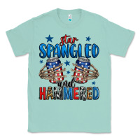 Seafoam star spangled and hammered skeleton hand Classic Tee - Jasminsmagicworld