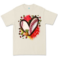 Bone fruits and baseball heart Premium Tee - Zillion Design Studio