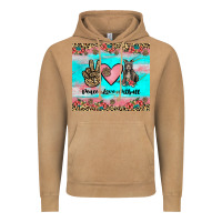 Vintage Camel peace love pitbull Vintage Hoodie - JahusDesignShop