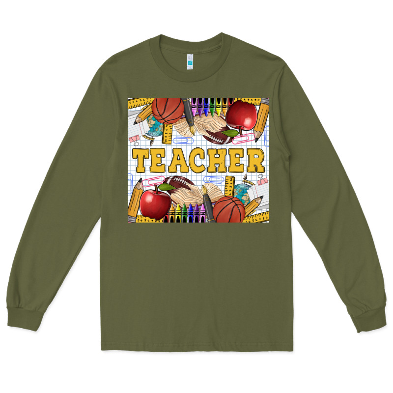 Teacher Equipment Long Sleeve Tee by LillyAllenDesigns | Teevron
