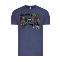 Vintage Denim santa's favorite x ray tech Vintage Tee - AdoDesignShop