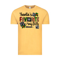 Vintage Mustard santa's favorite x ray tech Vintage Tee - AdoDesignShop