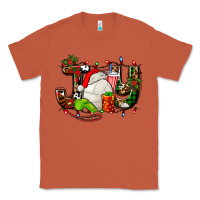 Copper joy with volleyball and santa's hat Classic Tee - AdoDesignShop