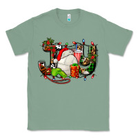 Sage joy with volleyball and santa's hat Classic Tee - AdoDesignShop