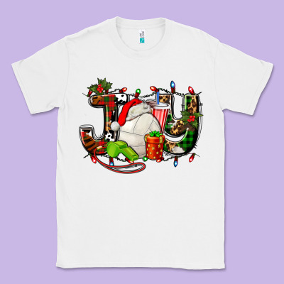 Joy With Volleyball And Santa's Hat Classic Tee Designed By Adodesignshop
