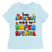 Baby Blue being different makes me super special Ladies Tee - JahusDesignShop