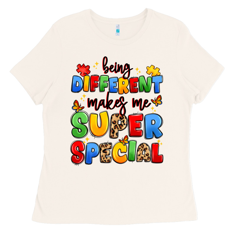 Being Different Makes Me Super Special Ladies Tee by JahusDesignShop | Teevron