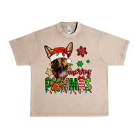 French Oak merry pawmas christmas german shepherd Urban Heavy Tee - Jasminsmagicworld