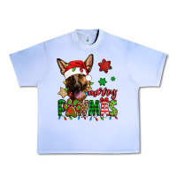 Grape Ice merry pawmas christmas german shepherd Urban Heavy Tee - Jasminsmagicworld