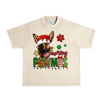 Sandshell merry pawmas christmas german shepherd Urban Heavy Tee - Jasminsmagicworld