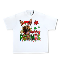 White merry pawmas christmas german shepherd Urban Heavy Tee - Jasminsmagicworld