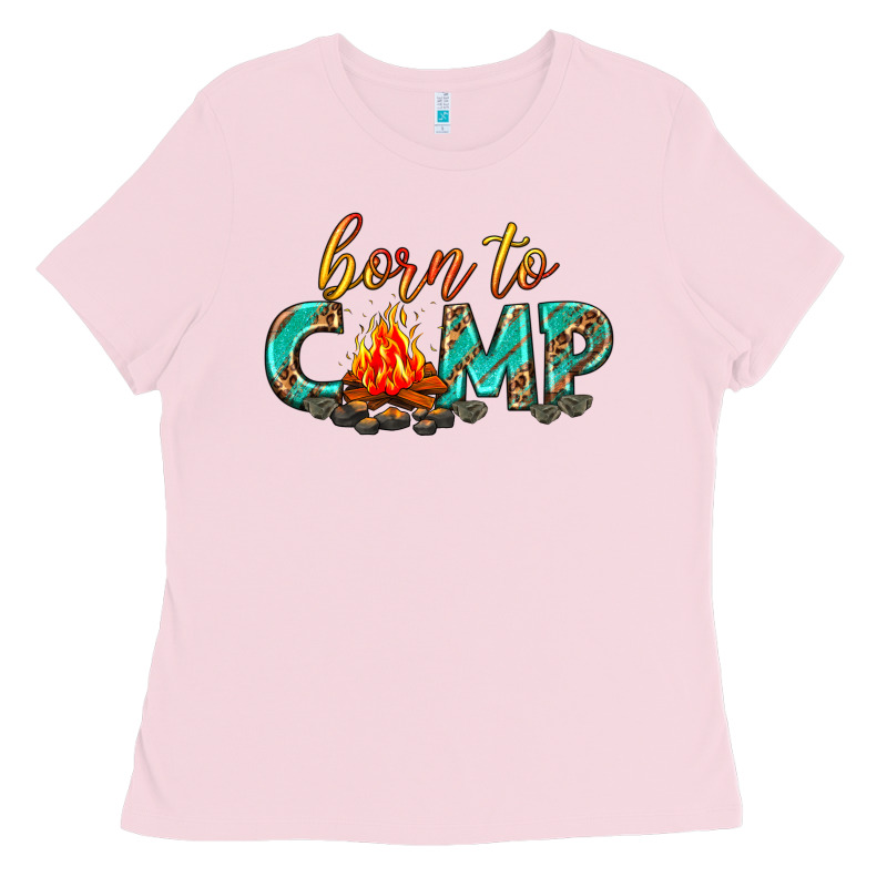 Born To Camp Ladies Tee by texasbilliewilder | Teevron