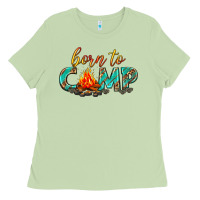 Matcha born to camp Ladies Tee - texasbilliewilder