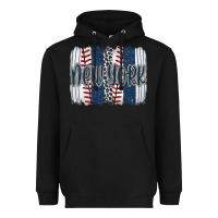 Black new york baseball team spirit brushstrokes Heavyweight Hoodie - Artiststas