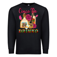 Black cinco de drinko Premium Sweatshirt - Artiststas