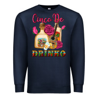 Navy cinco de drinko Premium Sweatshirt - Artiststas