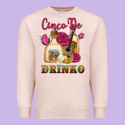 Cinco De Drinko Premium Sweatshirt Designed By Artiststas