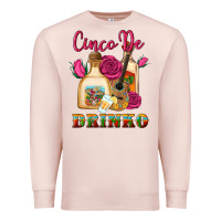 Pale Pink cinco de drinko Premium Sweatshirt - Artiststas