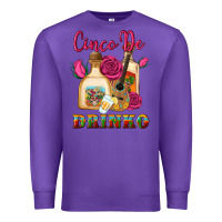 Purple cinco de drinko Premium Sweatshirt - Artiststas