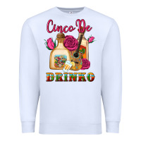 White cinco de drinko Premium Sweatshirt - Artiststas