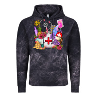 Cloud Black nurse  summer Vintage Hoodie - AdoDesignShop