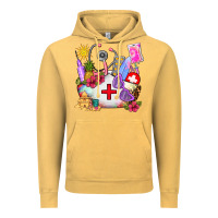 Vintage Mustard nurse  summer Vintage Hoodie - AdoDesignShop