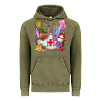 Vintage Olive nurse  summer Vintage Hoodie - AdoDesignShop