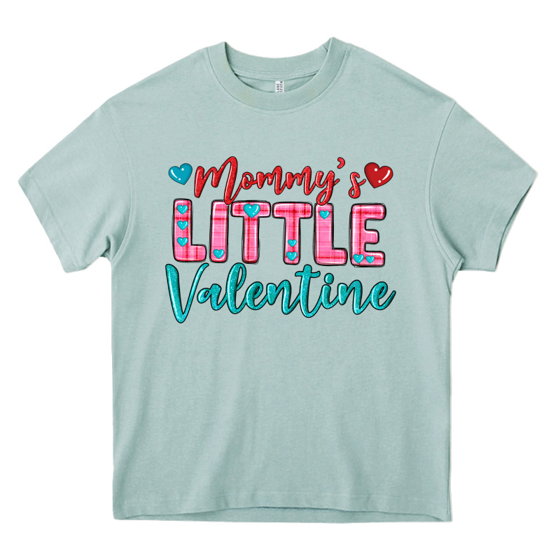 Momys Little Valentine Heavy Core Tee by texasbilliewilder | Teevron