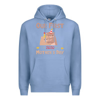 Colony Blue Our First Mother's Day Premium Hoodie - Bettercallsaul