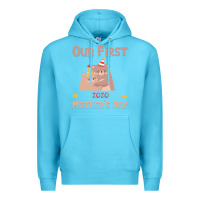 Ocean Blue Our First Mother's Day Premium Hoodie - Bettercallsaul