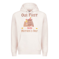 Pale Pink Our First Mother's Day Premium Hoodie - Bettercallsaul