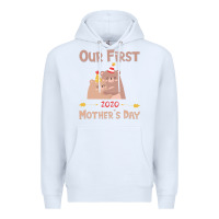 White Our First Mother's Day Premium Hoodie - Bettercallsaul