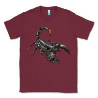 Burgundy scorpion Classic Tee - LillyAllenDesigns