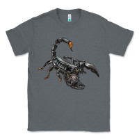 Charcoal Heather scorpion Classic Tee - LillyAllenDesigns