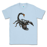 Dusty Blue scorpion Classic Tee - LillyAllenDesigns