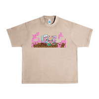French Oak watercolor love nurse libbey glass Urban Heavy Tee - BundleAndBundleShop