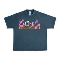Midnight Navy watercolor love nurse libbey glass Urban Heavy Tee - BundleAndBundleShop
