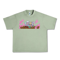 Oil Green watercolor love nurse libbey glass Urban Heavy Tee - BundleAndBundleShop