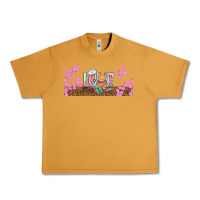 Peanut Butter watercolor love nurse libbey glass Urban Heavy Tee - BundleAndBundleShop
