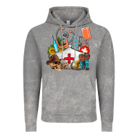 Cloud Rock nurse  summer Vintage Hoodie - AdoDesignShop