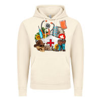 Vintage Artic nurse  summer Vintage Hoodie - AdoDesignShop