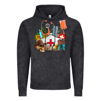 Vintage Black nurse  summer Vintage Hoodie - AdoDesignShop