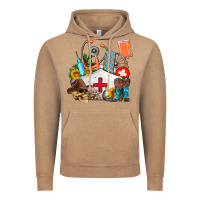 Vintage Coffee nurse  summer Vintage Hoodie - AdoDesignShop